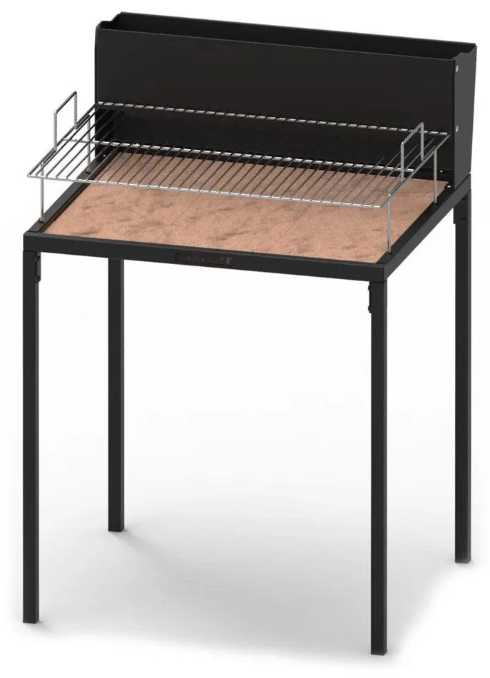 Barbecue a Legna con Griglia Cromata Famur BK 7 Light Saldi