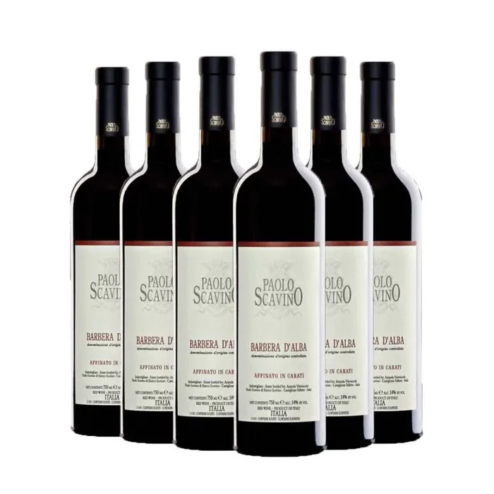 Barbera D’Alba Carati 2021 – Paolo Scavino Kit 6 Bottiglie