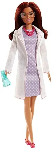 Barbie- Bambola Scienziata per Sognare in Grande, Giocattolo Bambini 3+…