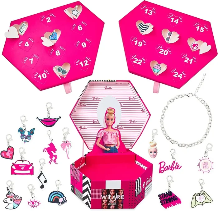 Barbie Calendario Avvento 2022 Bambina con Gioielli