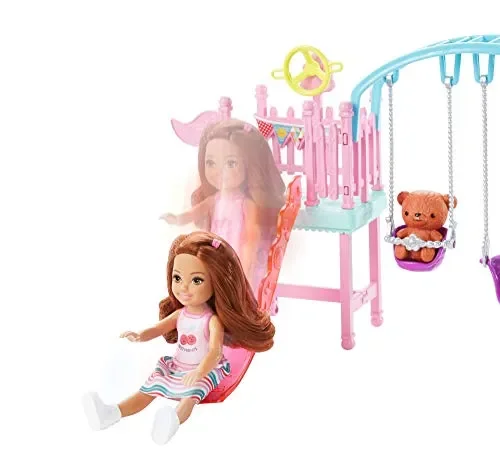 Barbie- Chelsea Playset con Altalena e Accessori, Giocattolo per Bambini 3+… Online ora - immagine 3