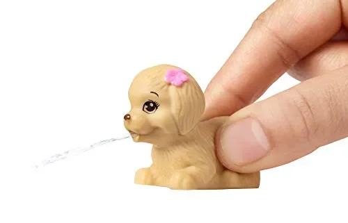 Barbie Set di Arredamenti da Esterno con Ciambella Donut Galleggiante,… - immagine 2