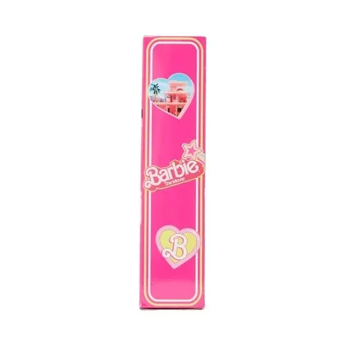 Barbie The Movie – Margot Robbie, bambola del film Barbie da collezione con abito vintage a quadretti rosa e bianco e collana con margherita, giocattolo per bambini, 3+ anni, HPJ96 - immagine 3
