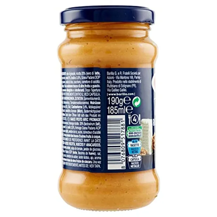 Barilla Sugo Pesto Ricotta e Noci alla Siciliana, senza Glutine, 190g - immagine 2