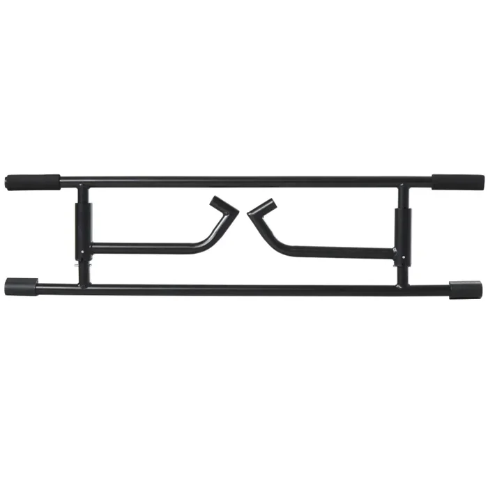 Barra Trazioni a Parete in Acciaio Max 110Kg 102x35x25 cm Nero Online - immagine 3