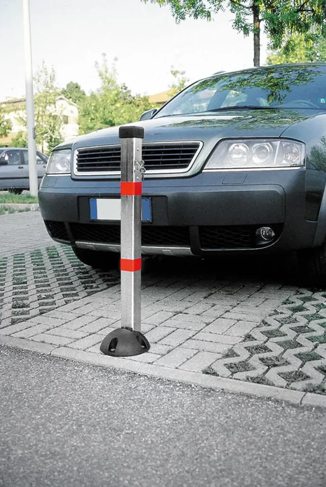 Barriera Dissuasore di Parcheggio Sosta a colonna 90cm Parky AR700 - immagine 2