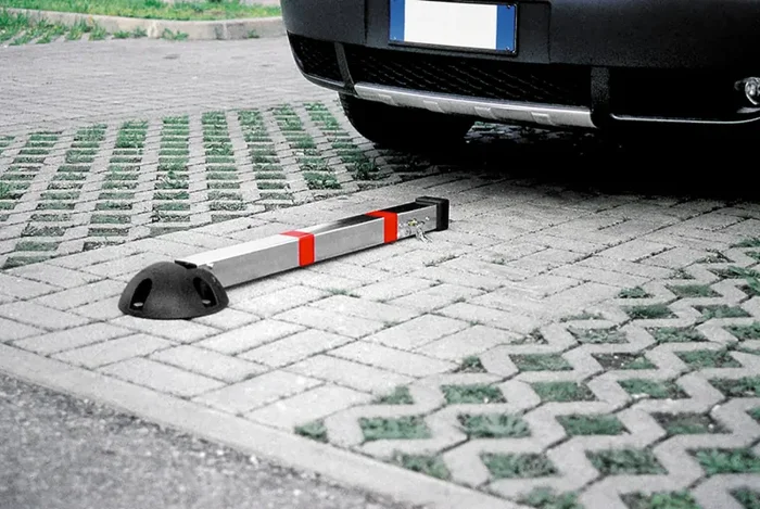 Barriera Dissuasore di Parcheggio Sosta a colonna 90cm Parky AR700 - immagine 3