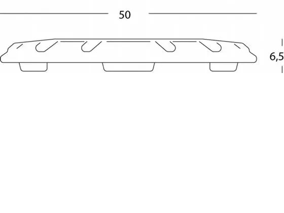 Base Mobile Portatile per Pali Tipo Grande Nero Sovil - immagine 2