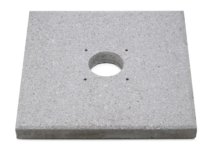 Base per Fontane da Giardino 40x40x4 cm in Cemento Belfer 42/BSE/11 - immagine 2