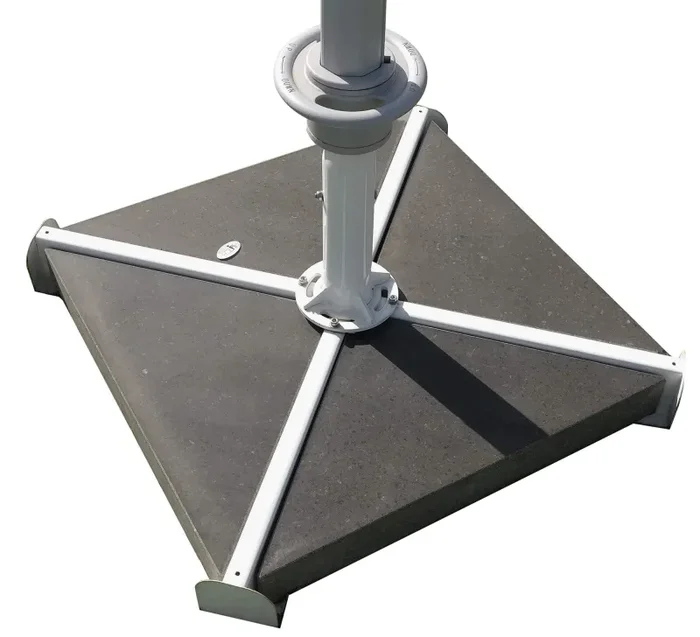 Base per Ombrellone da Giardino in Marmo Lucidato Kraus Fiore Due Online