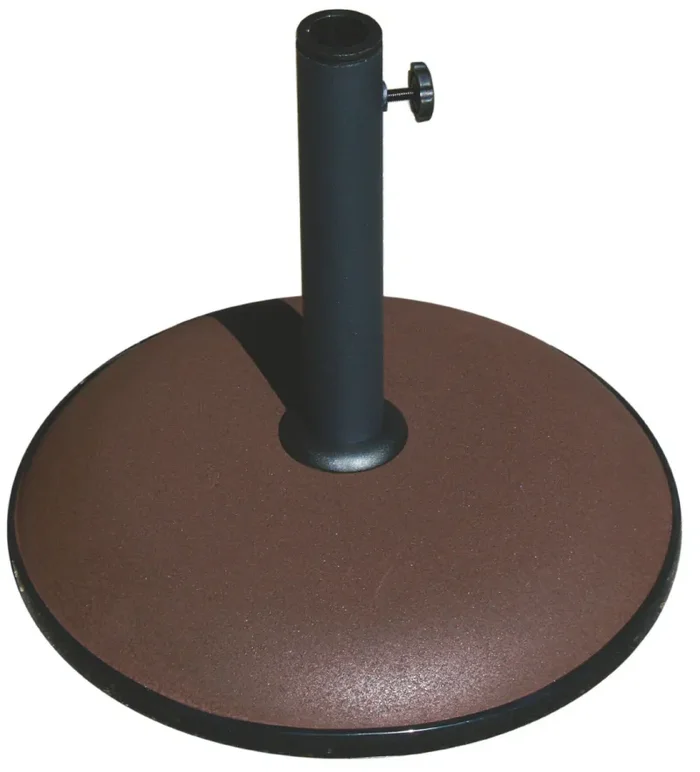 Base per Ombrellone da Giardino Ø41,5 cm 15 Kg in Ferro Soriani Marrone Sconti
