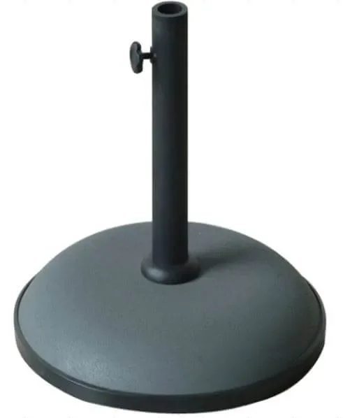 Base per Ombrellone da Giardino Ø41,5 cm in Cemento Grigio