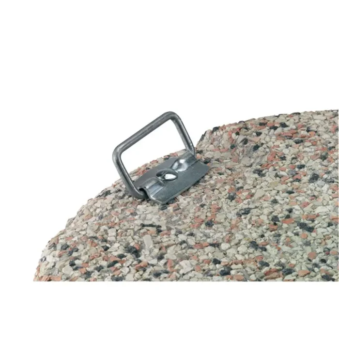 Base per Ombrellone Ø55 con Maniglie da Giardino in Graniglietto 50Kg Vorghini UnShake Vendita online - immagine 2