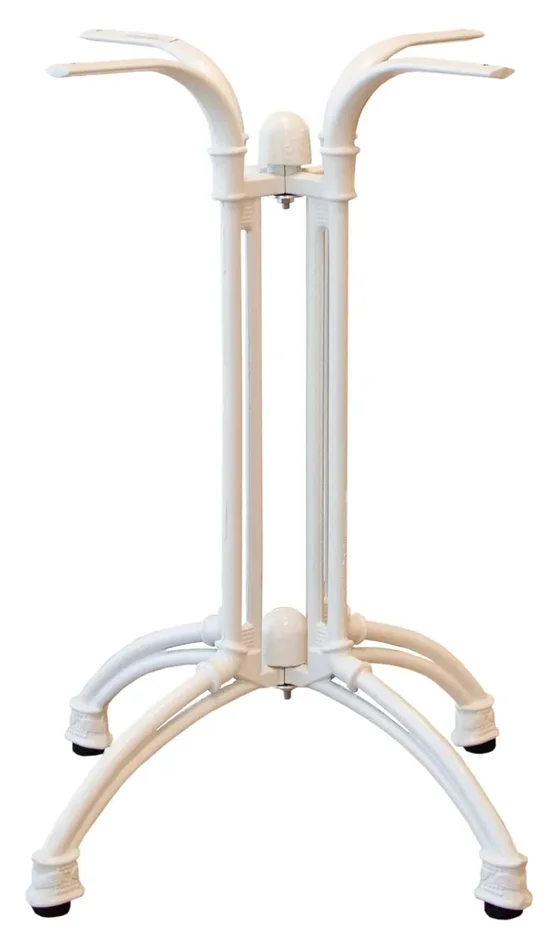 Base per Tavolo da Giardino Ø61×72 cm in Ghisa Mario Bianco Online ora
