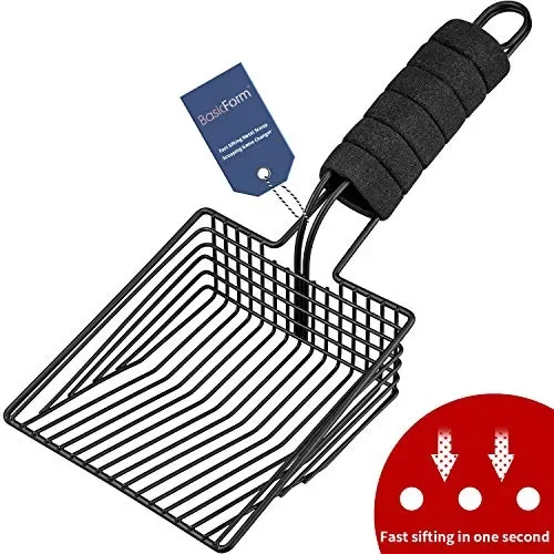 BasicForm Paletta per Lettiera Gatto – Lettiere Gatti in Black