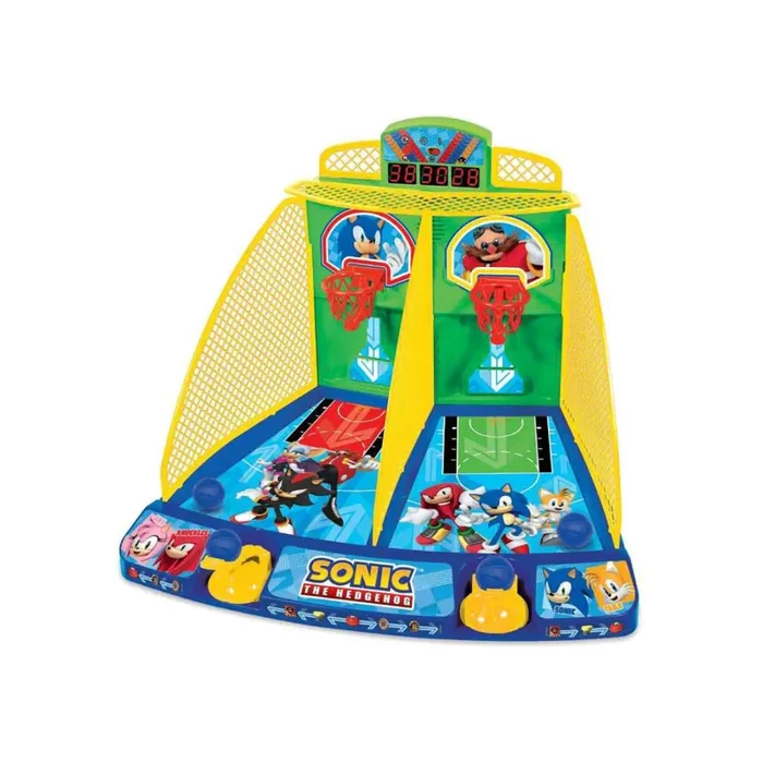 Basketball Gioco Arcade per Bambini 1-2 Giocatori Suoni e Luci LED Sonic Vendita calda