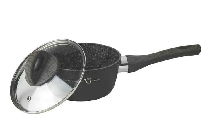 Batteria di Pentole 10 Pezzi in Alluminio Antiaderente Soriani Grigio - immagine 3