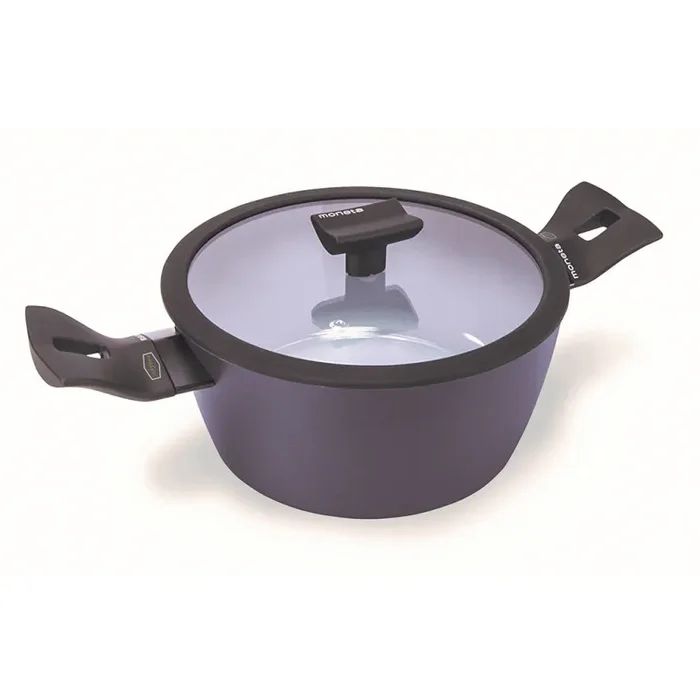 Batteria di Pentole 5 Pezzi Antiaderente Induzione in Alluminio Moneta Aria Finegres Online ora - immagine 3