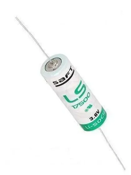BATTERIA | PILA |LITIO | SAFT | 3,6V | 3,6 Ah | LS17500 | con reofori |