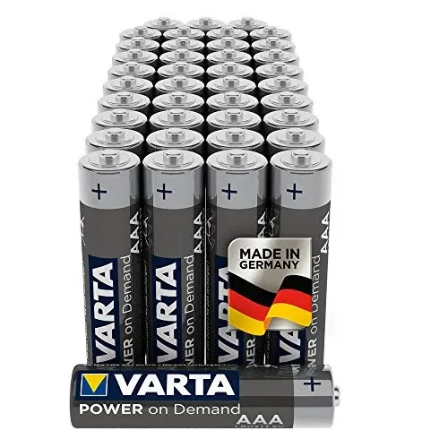 Batterie VARTA Power on Demand AAA Micro (adatte per accessori PC,… Moda