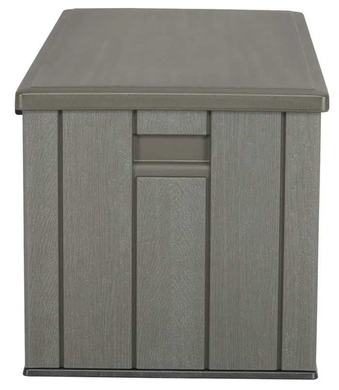 Baule Cassapanca da Esterno 151x72x69 cm in Polietilene - immagine 3