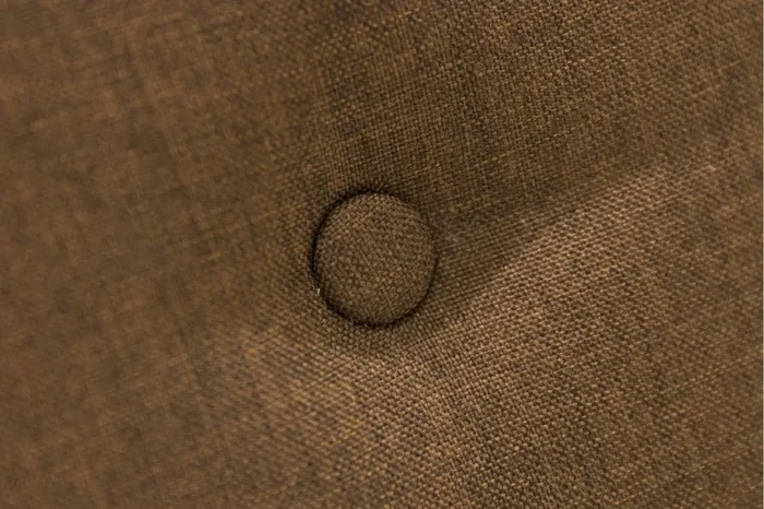 Baule Cassapanca Pouf Contenitore in Polyestere Soriani Marrone - immagine 2