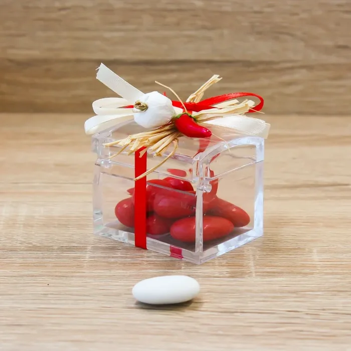 Bauletto Rosso con Peperoncino Linea Fortuna - immagine 2