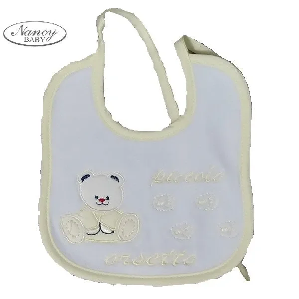 BAVETTA NANCY BABY ART 1252/10 COLORE A SCELTA MISURA UNICA - immagine 3