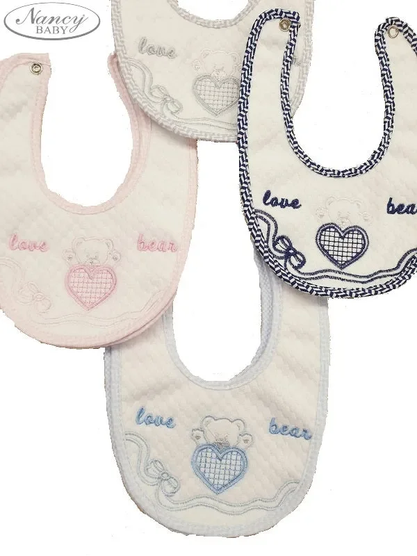 BAVETTA NANCY BABY ART 394/1 COLORE A SCELTA MISURA UNICA