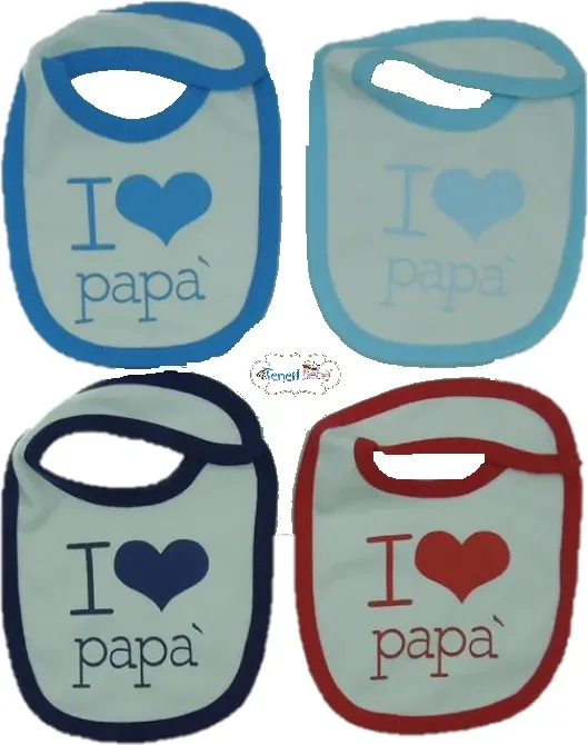 BAVETTA TENERI BEBE ART 280/2 COLORE A SCELTA MISURA UNICA