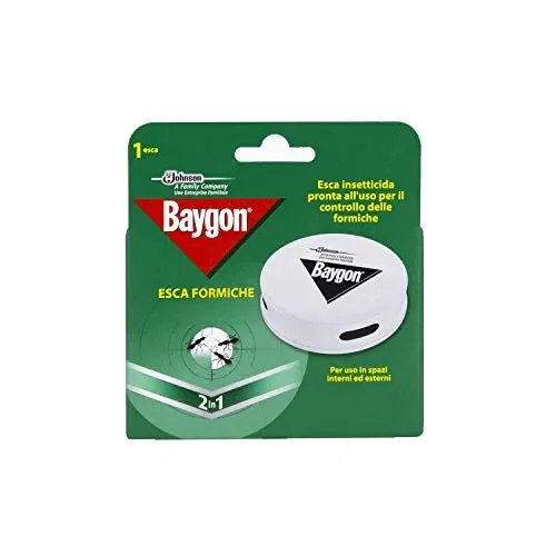 Baygon Esca Formiche – Confezione da 1 esca per uso in spazi interni ed… Vendita calda