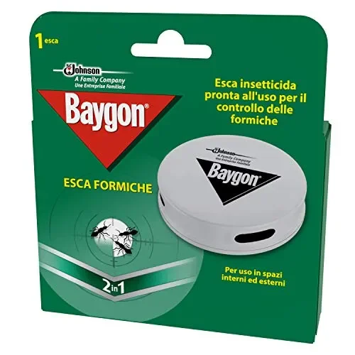 Baygon Esca Formiche – Confezione da 1 esca per uso in spazi interni ed… Vendita calda - immagine 3