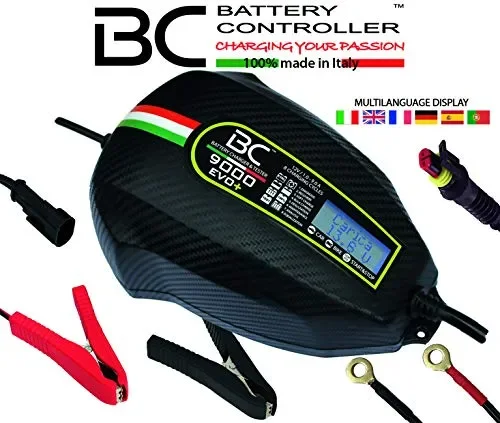 BC Battery Controller 9000 EVO+, Caricabatteria e Mantenitore…