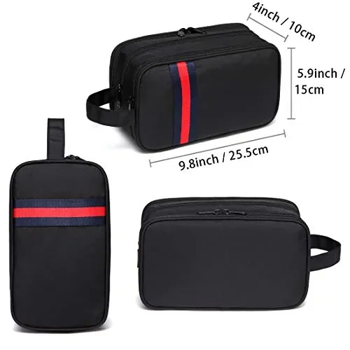 Beauty Case,VASCHY Grand Borsa da Toilette Viaggio Impemeabile Nero Vendita calda online - immagine 2