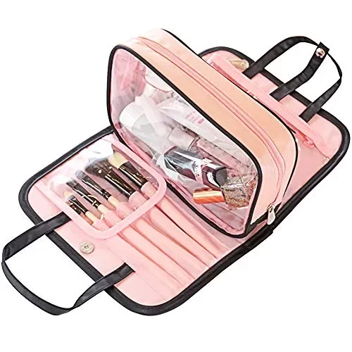 Beauty Case Viaggio Donna, Portatile e Multiuso Trousse da con…