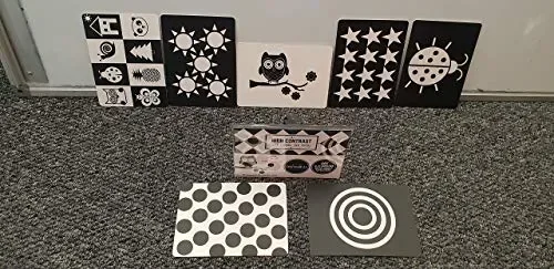 Bebedou Carte d’Arte Bambino * 7 ad Alto Contrasto in Bianco e Nero - immagine 3