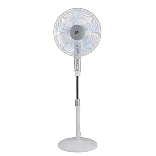 Beko EFS5100W Ventilatore a piantana, 50 W, 43 Decibel, Bianco