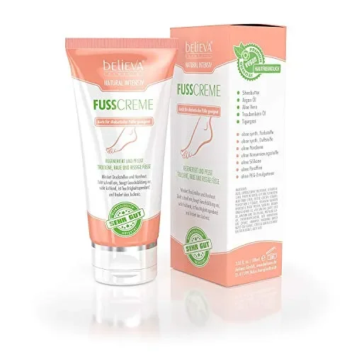 Believa Natural Intensiv – Crema Piedi – Rigenera e si prende cura dei 100ml