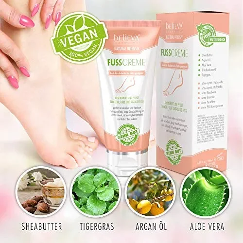 Believa Natural Intensiv – Crema Piedi – Rigenera e si prende cura dei 100ml - immagine 3