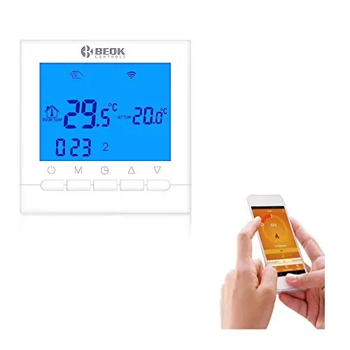 Beok BOT-313 Wifi Per Programmabile Caldaia A Gas Cablata Termostato, Con… - immagine 3