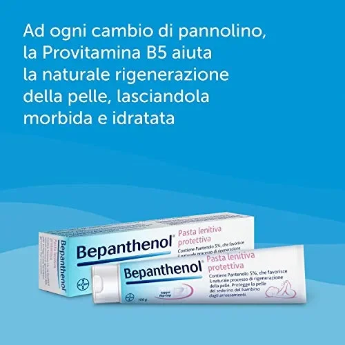 Bepanthenol Pasta Lenitiva Protettiva – Crema Cambio Pannolino Anti… - immagine 3