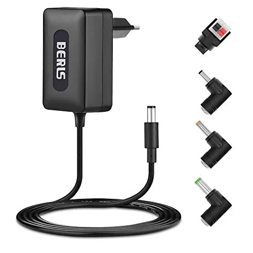 BERLS Alimentatore 12V 3A(compatibile 2A, 1A), Massimo 36W Power 12V3A