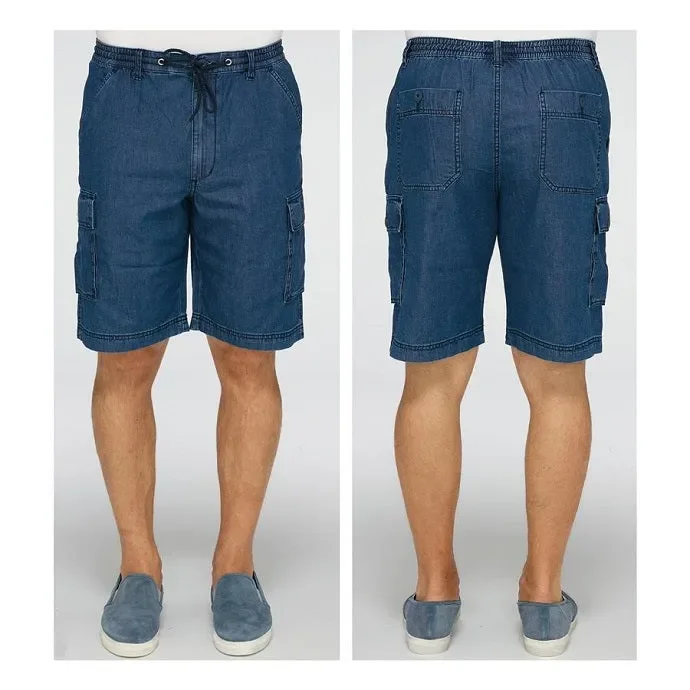 BERMUDA UOMO SEA BARRIER IN COTONE ART. MAREA2 DENIM COL. FOTO MIS. A SCELTA