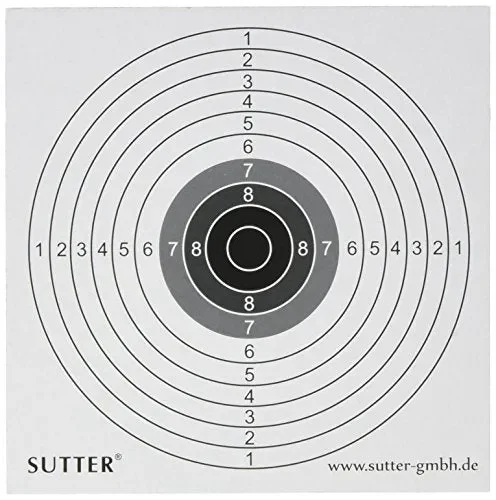 Bersagli T1 14x14cm – Set da 100