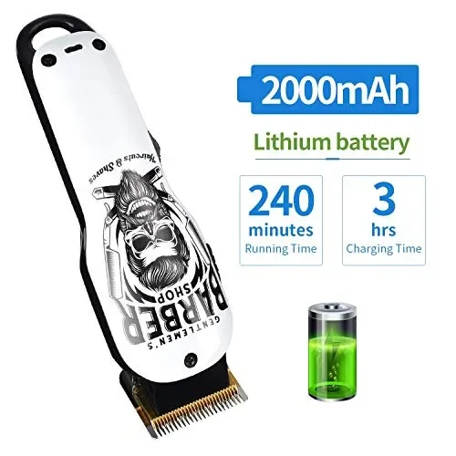 BESTBOMG Tagliacapelli Uomo Professionale Regolabarba Tagliacapelli… - immagine 3