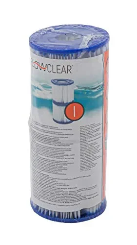 Bestway 58093 Filtro Cartuccia i per Pompe, Blu, 7.8×7.8×18.1 cm - immagine 3