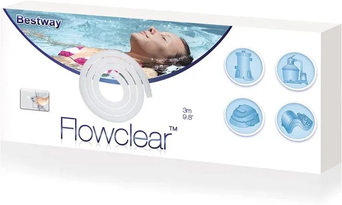 Bestway 58369-4 Tubo da 3 Metri e 32 Mm per Pompe e Filtri a Sabbia - immagine 3
