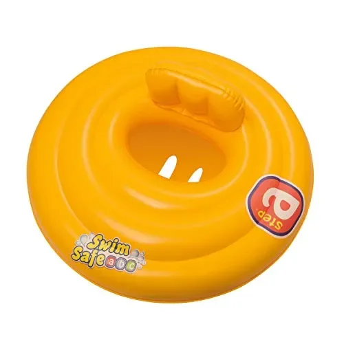 Bestway – 32096 -Salvagente Mutandina Rotondo Swim Safe Abc Step a Cm. Giallo