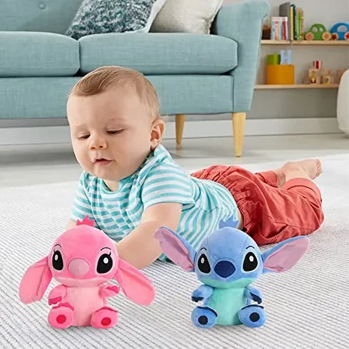 BESTZY 2pcs Stitch Giocattoli di Peluche Stitch Peluche Doll Simpatici Giocattoli di Peluche Bambole Peluche per Bambini Ragazzi e Ragazze Regali di Compleanno per Bambini 20cm - immagine 3