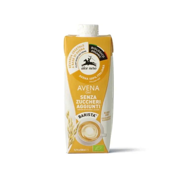 Bevanda vegetale barista a base di avena biologica 500 ml – Alce nero
